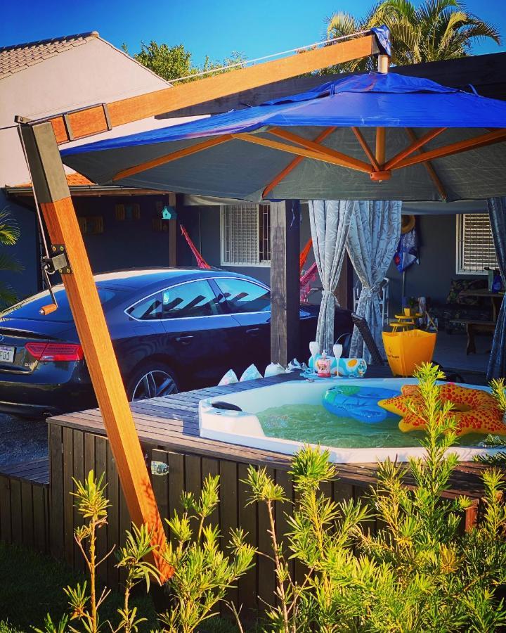 Villa Pinheira Beach House com Jacuzzi Palhoça Exterior foto
